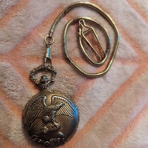 Eagle pocket watch